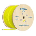 Waterproof Fiber Optic Breakout Cable Multi Purpose GJFJV For Lan Network