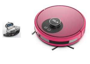 Wholesale Super Slim Robot Floor Mop Cleaner Super Size Dustbin Easy Vacuuming Mopping 3200AMH from china suppliers