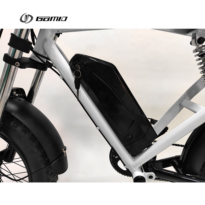 Electric City Bike 500w 48v Fat Tire Ebike Mtb E-Bike Full Suspension Off Road Motorcycle