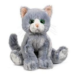 Wholesale Sitting Pose Grey Cat Plush Toys from china suppliers