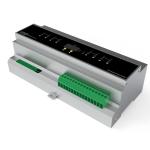 DC Net Communications Triac Phase Dimmer 4CH 120 To 277V DIN Rail Mounting