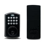 Smart Deadbolt Door Lock Wifi Tuya APP Password Key Wooden Door
