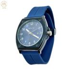 Hot Saling Simple Classic Casual Black Bezel Quartz Wristatch With Silicone
