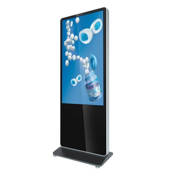 Best price 49 inch windows floor standing android hd media advertising player