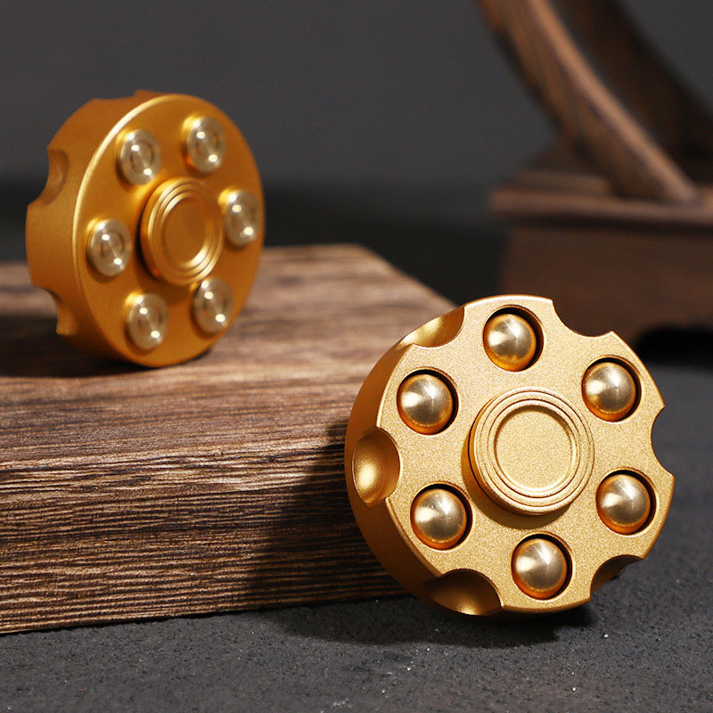 Experience the Benefits of Pressure Relief with the Aluminum Copper Fidget Spinner Toy