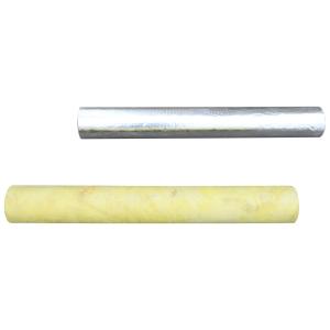 Wholesale Fireproof Fiberglass Pipe Insulation Material For 3 Inch Hot / Cold Water Pipes from china suppliers