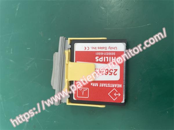 PHiliph MRX M3535A M3536A Defibrillator SD Card 256MB 989803146981 Defibrillator