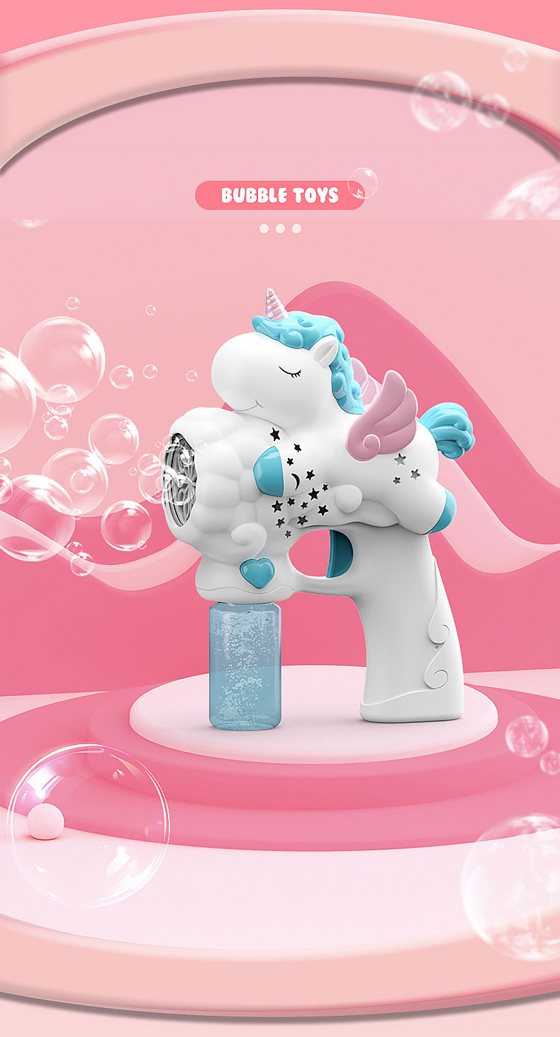 Kids' Musical Bubble Wand Durable Automatic Bubble Maker Other Educational Toys for Ages 2-4