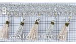 Handmade fashionable chain beads lace tassels fringes for curtain/sofa/pillow