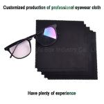 17.5*14.5cm Spectacle Cleaning Cloth Microfiber Lens Cloths Water Absorbent
