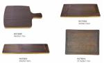 Customized Boating Gift Personalized Paddle Shaped Bamboo Cutting Board colorful