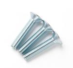 Handan Fastener Direct White Blue Zinc Plated DIN7991 CSK Flat Head Hex Socket