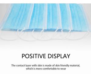 Wholesale BFE99% Disposable Non Sterilized Three Layer Face Mask from china suppliers