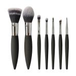 7 Pieces Luxury Travel Makeup Brush Set Easy Grip Durable Plastic Handle