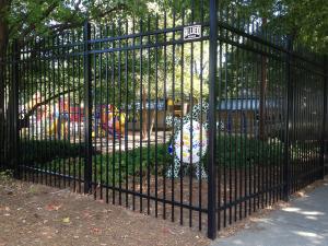 Wholesale Customized Euro Style Tubular Metal Fence Galvanized Privacy With Posts from china suppliers