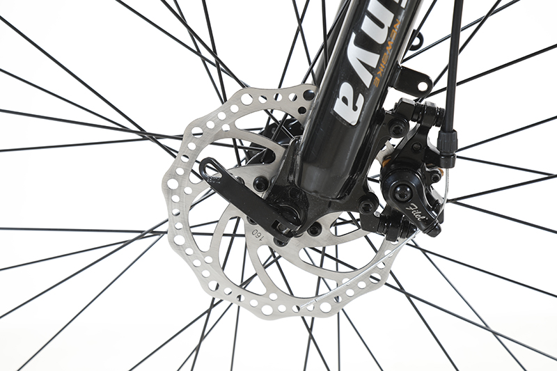 Lightweight Aluminium Alloy Electric Mountain Bicycle With Shimano 6 Speed Derailleur