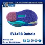 39 - 44 Size RB EVA Sneaker Outsole High Elastic Non Slip