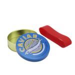 Lightweight Round Caviar Packaging , Empty Caviar Cans 100g 125g 250g 500g