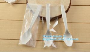 Wholesale biodegradable compostable CPLA cutlery dinnerware tableware,PLA compostable cultery,cultery/spoon/fork/knife,bagease pac from china suppliers