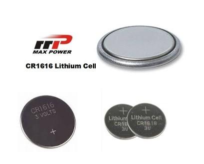 Quality Non-toxic CR1616 3.0V Primary Lithium Battery LiMnO2 50mAh For Music Cards for sale