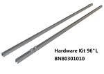 Durable Welded Wire Pallet Rack Security Enclosure Kits 96 *36 *96 Inch