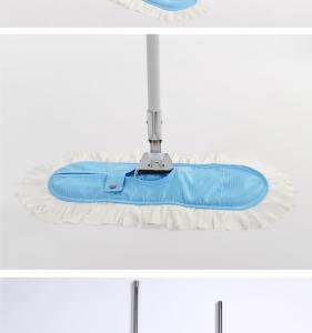 Wholesale High Water Absorption ESD antistatic Cleanroom Microfiber Mop For workshop from china suppliers