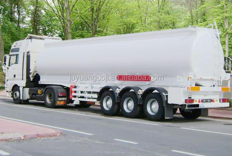 45000 Liters Stainless Steel Fuel Tanker Trailer for Tri-Axle Bitumen Tanker Truck Trailer
