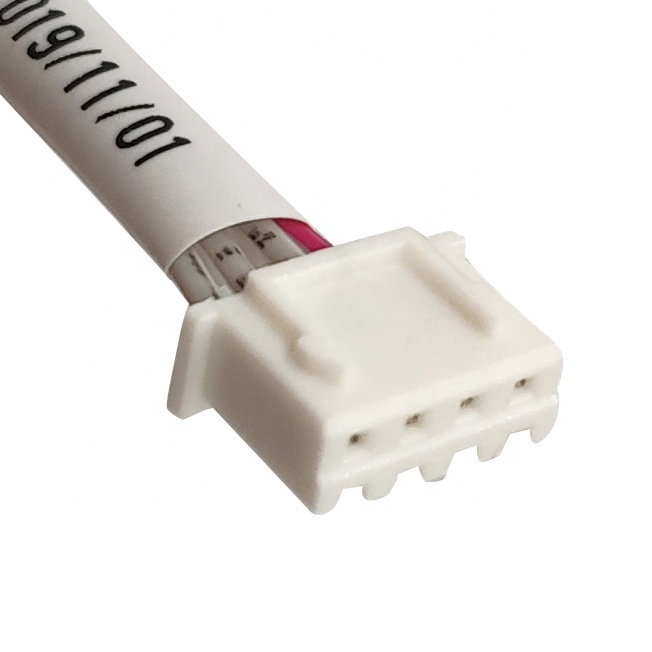 Automobile 28AWG IDC Ribbon Cable Single Row Rubber Silica PE PVC