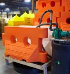 LLDPE OEM Plastic Children's Guardrail Park Rotomolding Mould Road Guardrail for