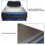Matte Black Pickup Bed Covers Electric Power Retractable Truck Bed Tonneau Cover