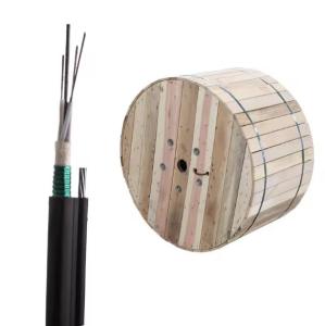 Wholesale Aerial GYTC8S Armored Figure 8 Cable with Steel Tape 24 36 48 72 Core G652D Fiber Optical Cable from china suppliers