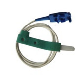 Latex Free 8 Pin Disposable Spo2 Sensor Blue Connector White Cable