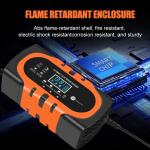 EU Au Us UK Jp 12V 10A Smart Pulse Repair AGM Gel Lead Acid Battery Charger for