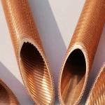 DELLOK Inner Grooved Copper Tube Low Fin Tube For Heat Exchanger And Air Cooler