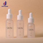 50ml 100ml Empty Perfume Bottle Silver Luxury Spray Bottle Customized Transpraen