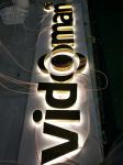 3D Custom Acrylic Lighted Channel Letter Signs 12000K For Bus Station Public