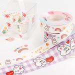 Children Kids Printed Cotton Ribbon 2cm For Birthday Cake Decoration