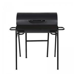China Customized Camping Accessories Black Double Barbecue Charcoal Grill 89.5 X 85.5 X 72CM on sale