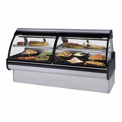 Commercial Refrigerated Deli Case Inner LED Lighting Automatic Off Cycle