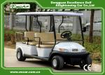 EXCAR 4 Seater Fast Hotel Buggy Car With Cargo Bed Steel Chassis