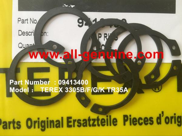 TEREX 09413400 SNAP RING NHL DUMP TRUCK TR35 TR50 TR60 TR100 3305B 3305F 3303