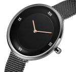 ODM Steel Mesh Band 3atm Womens Fashion Watch Zinc Alloy Case