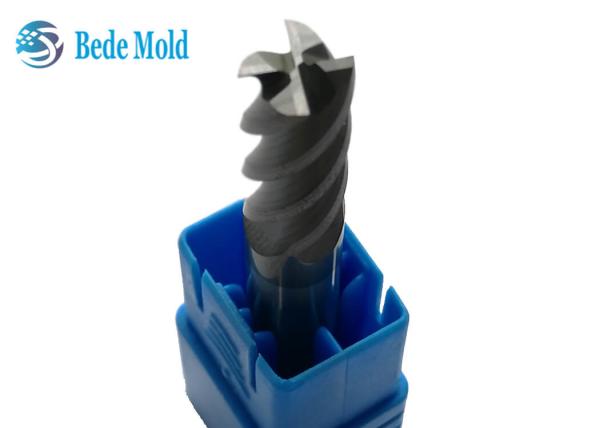 4 Flutes Ball End Mill Cutter Carbide Steel Materials HRC55° Special For