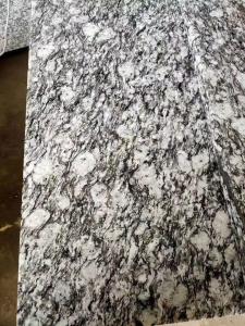 China Sea Wave Flower Chinese Grey Granite Stone Tiles For Flooring Walls 10-20mm on sale