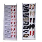 13 Pairs 180cm Mirrored Shoe Cabinet Space Saving Furnitures