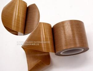 Wholesale Brown High Temperature Resistant Self Adhesive PTFE Tape 0.13mm from china suppliers