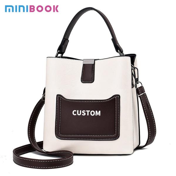 Retro Pink Small PU Leather Casual Teenager Ladies Shoulder Bag for Fashionable