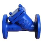 GGG50 DIN Standard Water Y Type Strainer Cast Flanged End Ductile Iron PN16
