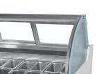-18 Centigrade 1000W Cake Counter Fridge For Ice Cream