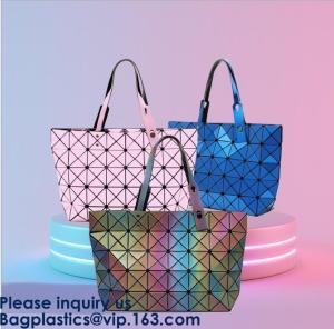 Wholesale Ladies Designer Tote Bag Shoulder PVC Shopper Bag,Tote Handbag Handles Clear PVC Shopper Bag with Large Capacity from china suppliers